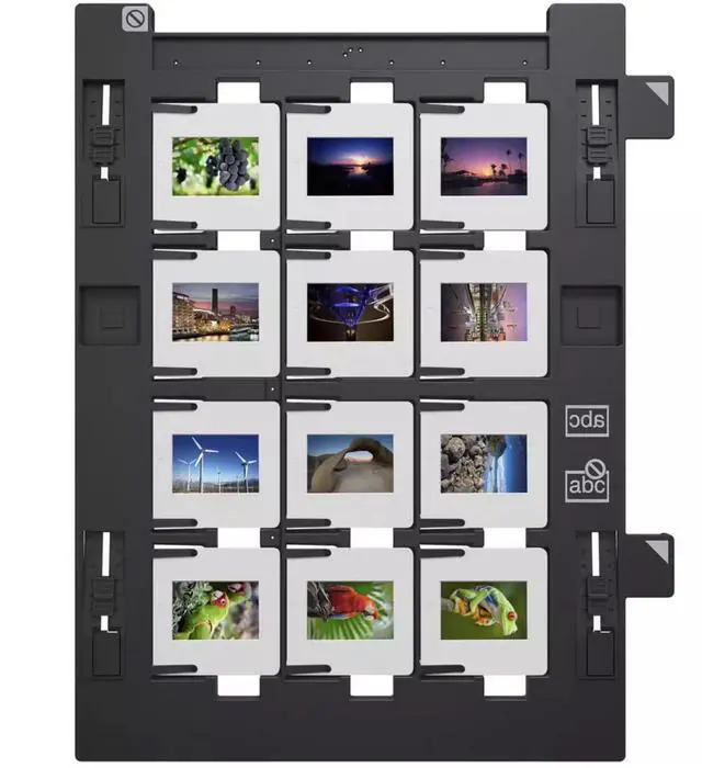 Main image of Upgraded 12 Holes 35mm Photo Negative Slide Holder for Perfection V800 V850 V700 V750 Scanner