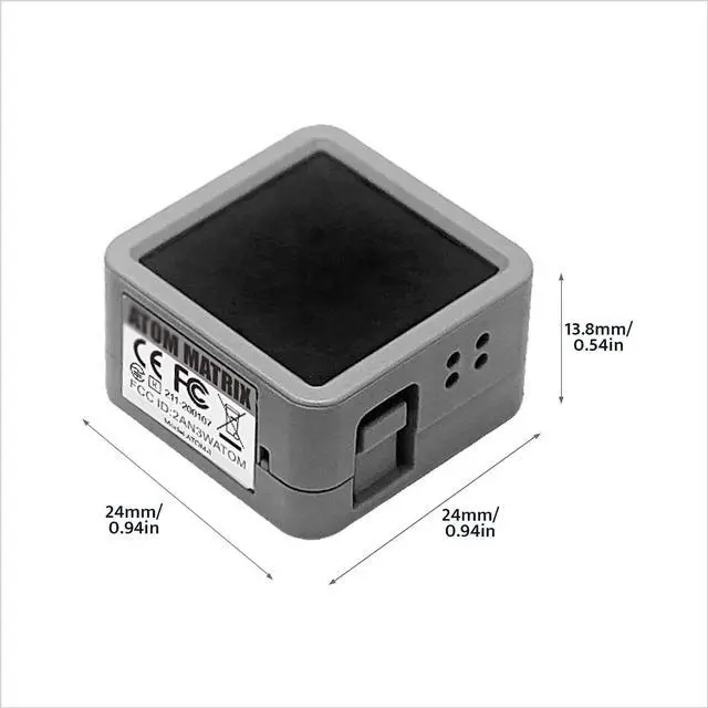 Alt view image 3 of 5 - M5Stack Official Atom Matrix ESP32 Development Kit