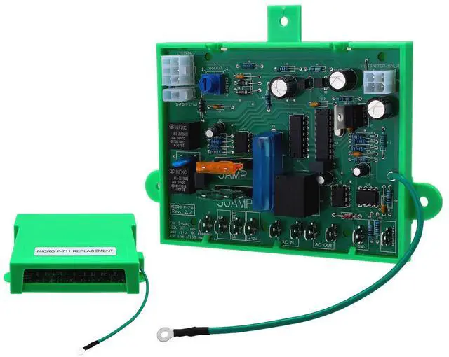 Main image of P-711 RV Refrigerator Main Power Control Circuit Board with Protective Cover Compatible with 2 & 3 Way RV Parts, Replace for Micro P-711, 2931842.01, 2931843.01, 2932691.017, 2932177.01