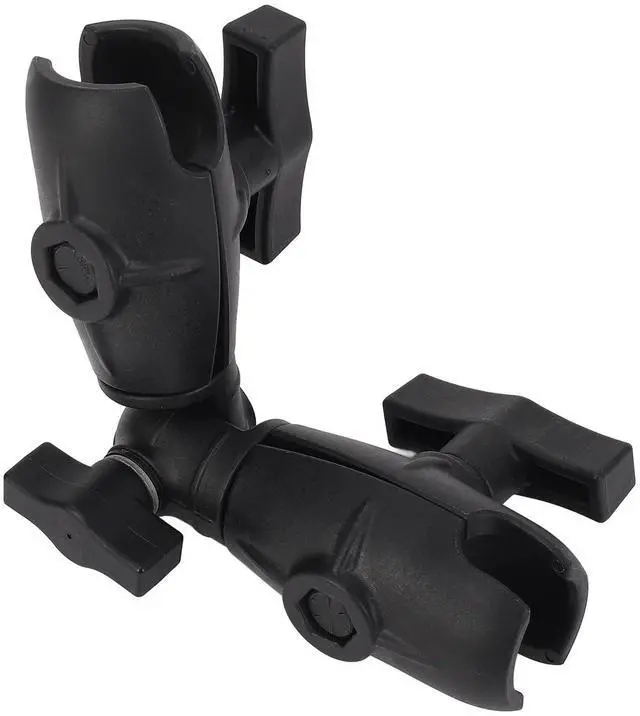 Main image of 8.1 Double Socket Swivel Ratchet Arm for C Size 1.5in Ball Components, 10.5lbs Static Load, 3lbs Moving Load, 360 Degree Rotation