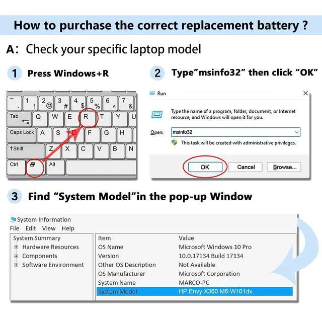 Alt view image 4 of 5 - F3YGT Laptop Battery Replacement for Dell Latitude 12 7000 7280 7290/13 7000 7380 7390 P29S002/14 7000 7480 7490 P28S P28S001 P73G P73G002 Series DM3WC 0DM3WC DM6WC 2X39G KG7VF V4940 (7.6V/60Wh)