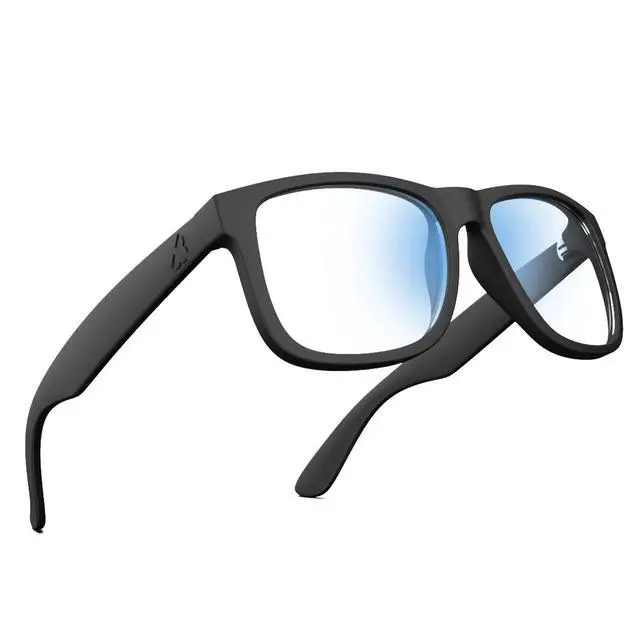 Alt view image 2 of 5 - MAXJULI XXL Blue Light Blocking Glasses for Big Heads Men,Computer Reading/Gaming/TV/Phones Glasses for Women Men (Clear) 8806XXL