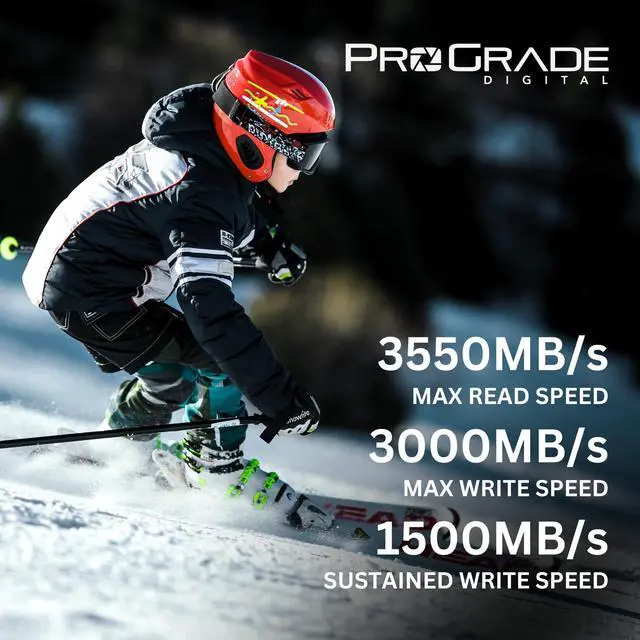 Alt view image 5 of 5 - ProGrade Digital Memory Card - CFexpress 4.0 Type B for Cameras | Optimized for Express Transfer of Files & Large Storage | 800GB Iridium Series