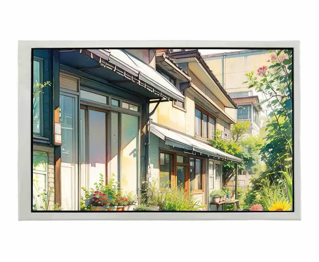 Alt view image 2 of 5 - VSDISPLAY 10.1 Inch White LCD Monitor 1280x800 IPS PC Case Screen Monitoring GPU CPU RAM Data,as Secondary Display for PC Case Computer Laptop