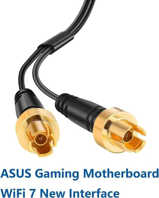 Alt view image 2 of 5 - WiFi 7 WiFi 6E Gaming Motherboard Magnetic Base Replacement Antenna Compatible with ASUS ROG Strix B850-A B850-E B850-F B850-I B650-PLUS B850-PLUS B860-I PC Desktop Computer, Slinkdsco