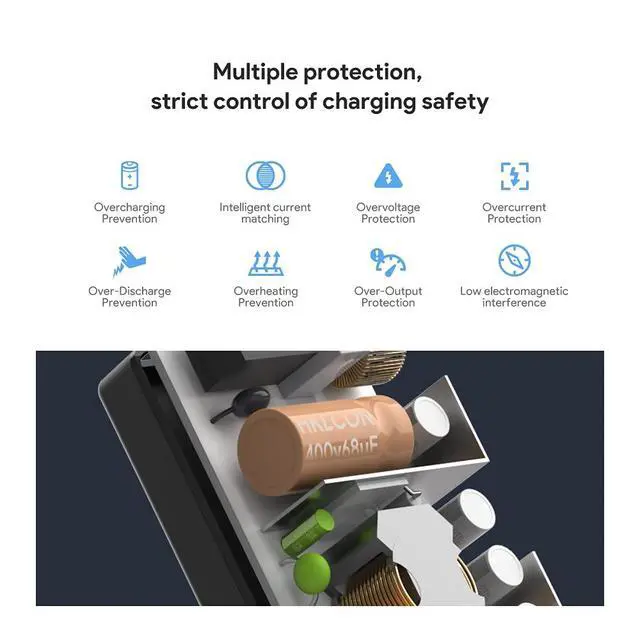 Alt view image 3 of 5 - KFD 12V 7A Power Supply Charger for TerraMaster F2-210 F2-221 F2-422 F5-220 F4-210 F4-223 F4-423 D4-300 D5-300C D2-310 F4-NAS TD2 F5-422 QNAP TS-464 TS-259 TS431 TS451 NAS Server Adapter Cord Cable