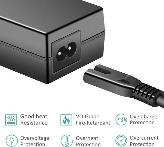 Alt view image 4 of 5 - KFD 12V 7A Power Supply Charger for TerraMaster F2-210 F2-221 F2-422 F5-220 F4-210 F4-223 F4-423 D4-300 D5-300C D2-310 F4-NAS TD2 F5-422 QNAP TS-464 TS-259 TS431 TS451 NAS Server Adapter Cord Cable