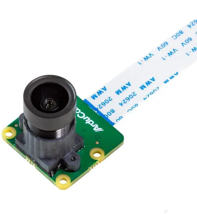 Main image of Arducam for Raspberry Pi Camera, 5MP IMX335 Low Light Camera Module with M12 Lens, 15-15pin, 15-22pin Ribbon Cable Included