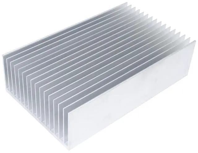 Main image of Large Aluminum Heatsink 200 x 120 x 55mm / 7.87 x 4.72 x 2.17inch Heat Sinks Cooler Cooling Radiator for LED LCD CHIP Electronic Amplifier Transistor Heat Dissipation