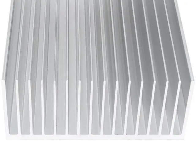 Alt view image 4 of 5 - Large Aluminum Heatsink 200 x 120 x 55mm / 7.87 x 4.72 x 2.17inch Heat Sinks Cooler Cooling Radiator for LED LCD CHIP Electronic Amplifier Transistor Heat Dissipation