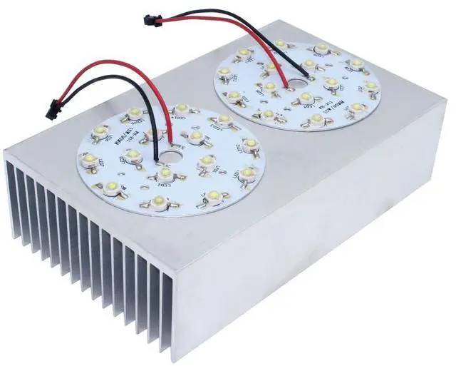 Alt view image 5 of 5 - Large Aluminum Heatsink 200 x 120 x 55mm / 7.87 x 4.72 x 2.17inch Heat Sinks Cooler Cooling Radiator for LED LCD CHIP Electronic Amplifier Transistor Heat Dissipation