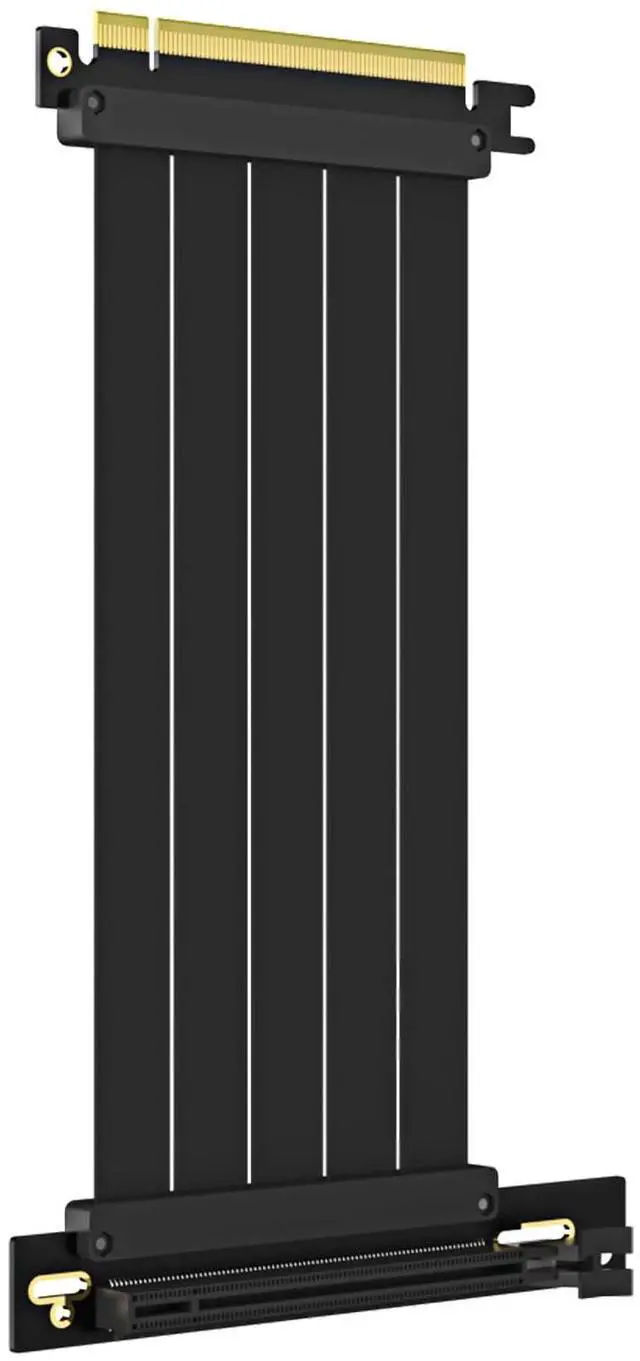 Main image of GLOTRENDS 200mm PCIe 4.0 X16 Riser Cable for PCIe 4.0/3.0 GPUs, Such as GeForce RTX 40/30 Series and AMD Radeon RX7000/RX6000 Series, etc