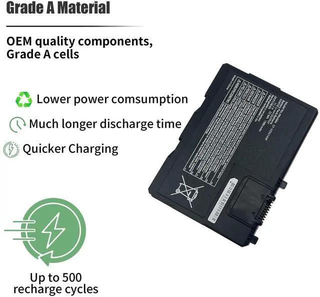 Alt view image 4 of 5 - INTIFO 22Whr CF-VZSU1AW Laptop Battery Compatible with Panasonic Toughbook CF-33 CF33 MK1 CF-33AEHFATG CF-33AEHGATG CF-33LEHFAT3 CF-33MK1 Notebook CF-VZSU1AR CF-VZSU1AJS [11.1V 1990mAh]