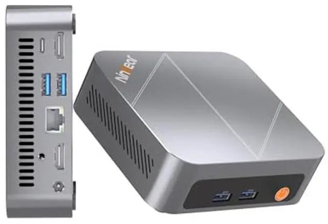 Main image of Ninkear M7 Mini PC Ryzen 5 7430U, 16GB DDR4 + 512GB NVMe SSD, Radeon Vega 7 Graphics 7 cores 2000MHz, 4K/8K Multi-Display, Wi-Fi 6/BT5.2 Compact, Quiet Desktop Computer for Office, Home, Light Gaming