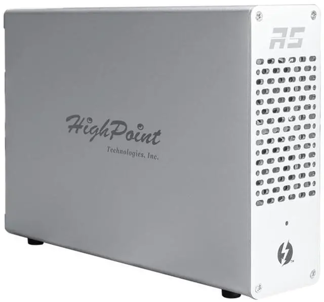 Alt view image 5 of 5 - RocketStor 6661B Dual 40Gb/s ThunderboltTM 3 PCIe Expansion Chassis