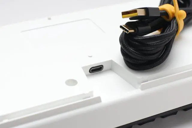 Alt view image 4 of 4 - Ducky One 2 Pro 100% Mechanical Keyboard: Quack Mechanics Dampening, Cherry MX2A Red Switches, High-Density PBT Doubleshot Keycaps, RGB, US, Black Pudding