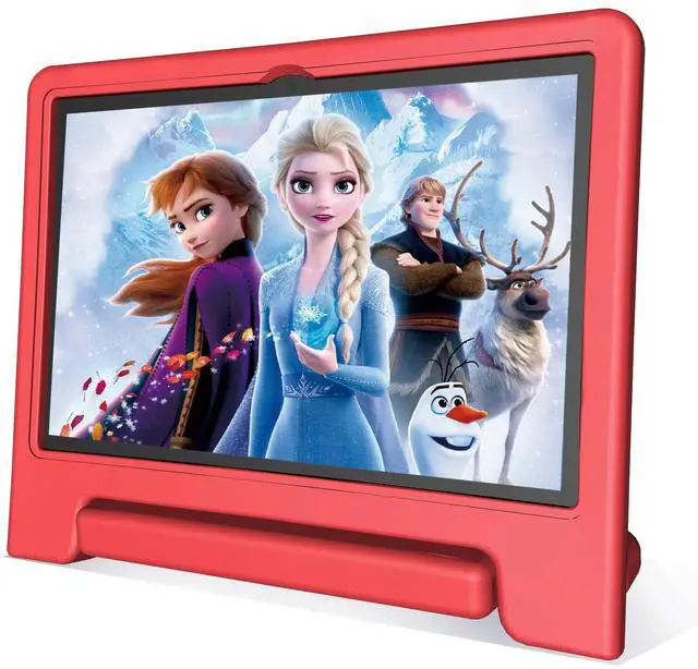 Main image of JREN Tablet for Kids10 Inch Kids Tablet Android 14Octa-core64GBWiFi BluetoothParental ControlChildren ContentChildren Toddler Red
