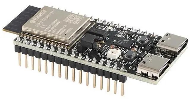 Alt view image 2 of 5 - EC Buying ESP32-C6-DevKitC-1-N8 Development Board ESP32 WiFi Development Board Module ESP32-C6-WROOM-1 32-bit 8MB SPI Flash ESP32-C6-WROOM Module Supports Wi-Fi BLE