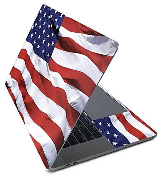 Main image of MightySkins Skin for Apple MacBook Pro 16" (2020) - American Flag | Protective, Durable, and Unique Vinyl Decal wrap cover | Easy To Apply, Remove, and Change Styles | Made in the USA (APMAPRO16-Ameri