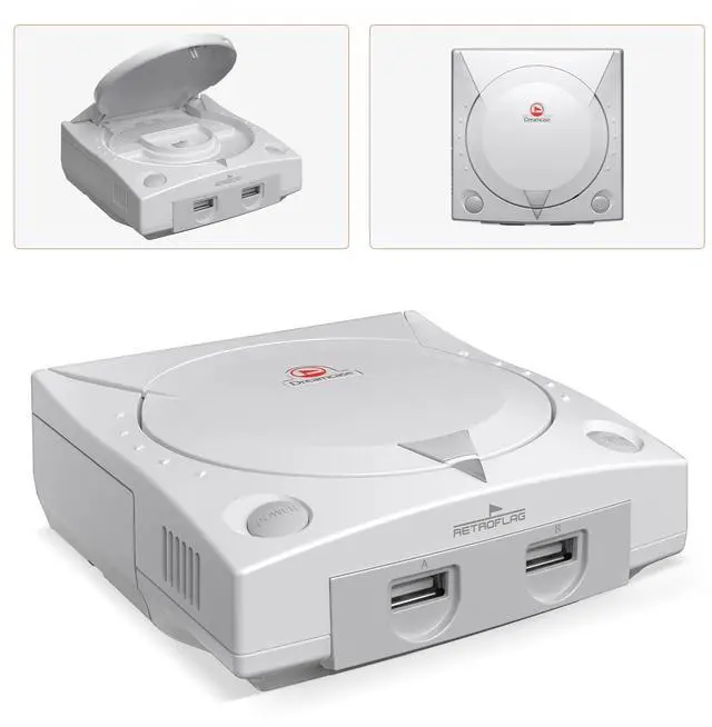 Main image of RetroFlag Dreamcase for Raspberry Pi 5, Premium Enclosure with Integrated Cooling System (Aluminum Heatsink & Pads), Front Port Access & Safe Power/Reset(Customized) Buttons