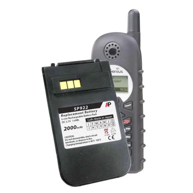 Alt view image 2 of 4 - Artisan Power Replacement Battery for EnGenius DuraFon | 2000 mAh | Lithium Ion Rechargeable | 3.7 Volt | Replacement Battery for DuraFon 1x, DuraFon 4x, Durawalkie, DuraFon Pro, SP-922 PRO and SN-902