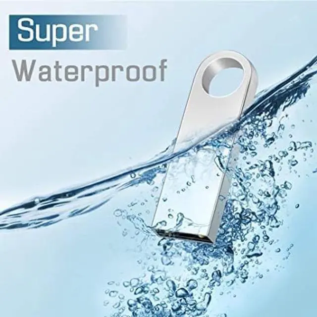 Alt view image 4 of 5 - zhzixie 10-Pack Silver Metal USB Flash Drives (10Pack Sliver, 16GB)