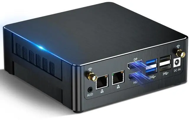 Main image of Kinupute Mini PC i9, Desktop Computer Core i9-12900H, 14 Cores Upto 5.0GHz, Win-11 Pro, 64G DDR4, 1T M.2 PCIE4.0 SSD, DP/HD/Type-C Triple Display, Support 8K/4K@60Hz, Dual LAN, WiFi6E/BT5.3, VESA