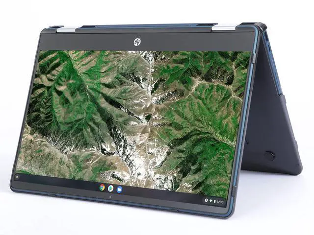 Main image of mCover Case Compatible for 2021~2022 14" HP Chromebook X360 14b-CB0000 Series Laptop Computers ONLY (NOT Fitting Any Other HP Models) - Black