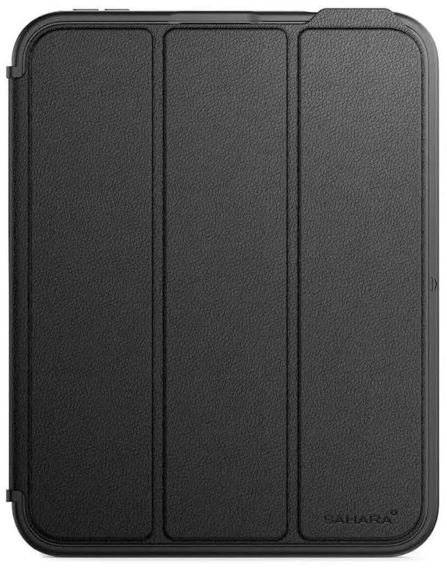 Main image of Sahara - Raider Series Heavy Duty Folio Case for iPad Mini (A17 Pro) 2024, Scorpion Black, (TB00451)