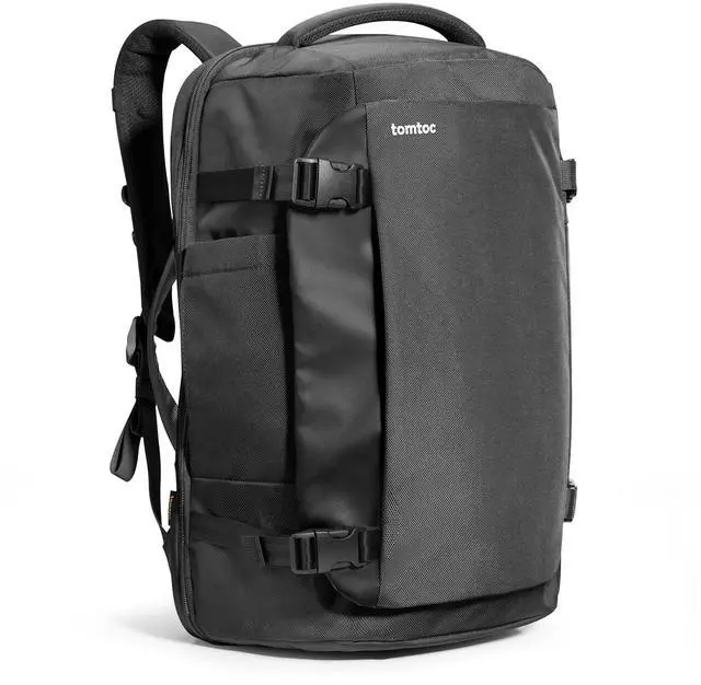 Main image of tomtoc Travel Backpack 40L, TSA Friendly Flight Approved Carry-on Luggage Hand Water-resistant Lightweight Business Rucksack, Durable Large Weekender Bag Daypack Fits 17.3 Inch Laptop, PFAS Free