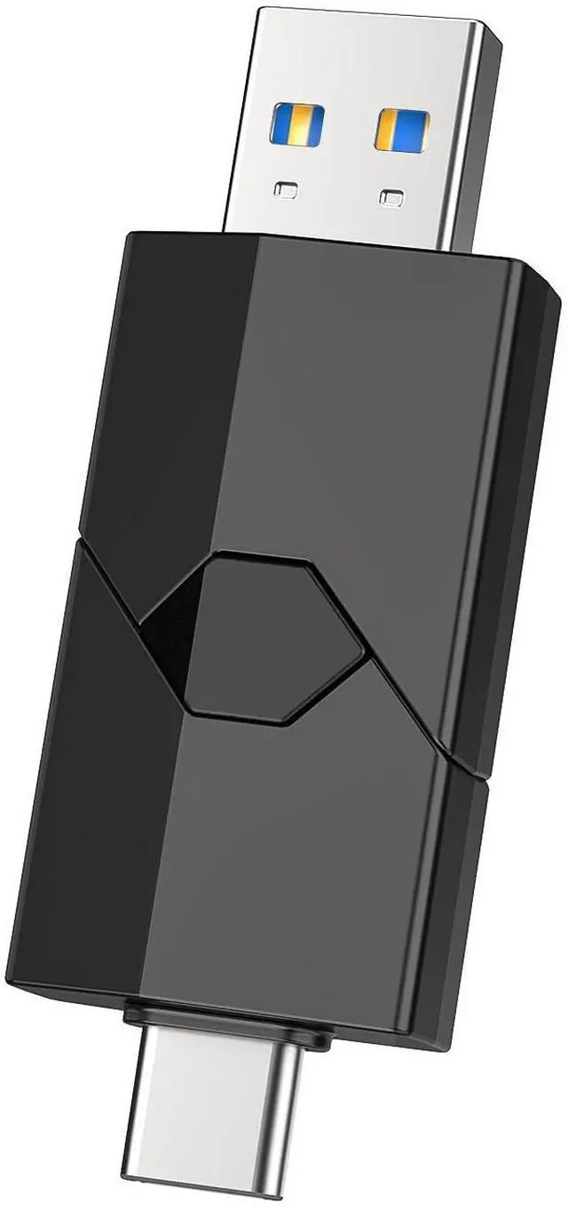 Main image of RAOYI 512GB USB C Flash Drive 2 in 1 Type C + USB 3.0 Flash Drive Dual OTG Retractable Type-C Thumb Drive Portable USB-C Memory Stick for iPhone 17/16/15 iPad Pro Android Smartphone Tablet PC (Black)