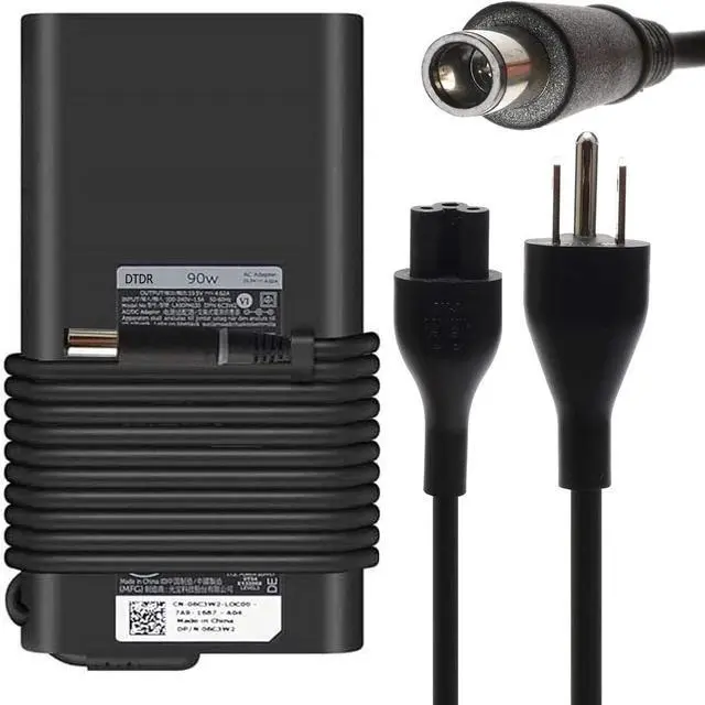 Main image of 90W Laptop Charger Compatible with DELL Latitude E5430 E5440 E5450 E5530 E5540 E5550 E6220 E6230 E6320 E6330 E6400 E6410 E6420 E6430 E6440 E6500 E6530 E6540 Power Adapter Supply Cord