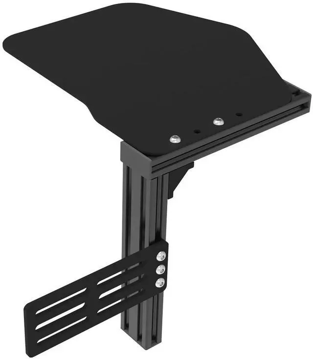 Main image of EG STARTS 1x Metal Extend Mouse Pad Holder Platform, Adjustable Horizontally & Height for Desk & Chair Extend Metal Computer Mouse Desk Mount Pads, Flight Joystick Mount Extension Attachment
