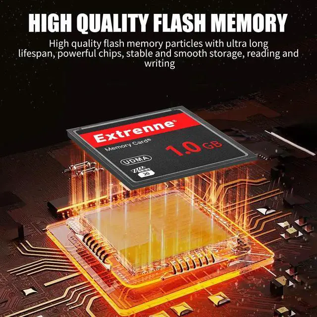 Alt view image 4 of 5 - Memory Card 8.0GB, UDMA 7 High Speed up to 600X CF Card for DSLR Camera, Digital Camera, Video Recording, Videographe