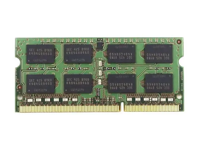 Alt view image 2 of 2 - Samsung 8GB PC3L-12800S DDR3-1600 2RX8 Non-ECC SODIMM Memory M471B1G73DB0-YK0