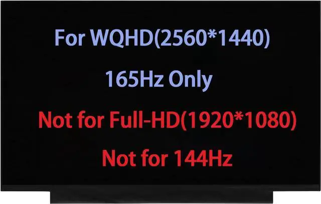 Main image of Screen Replacement for ASUS Tuf Gaming A15 FA507 FA507U FA507N FA507R FA507RE FA507RM FA507X FA507XV F15 FX507 FX507V FX507Z FX507VV FX507VI FX507ZI FX507ZC FX507ZM FX507ZR LCD WQHD 2560 * 1440 165