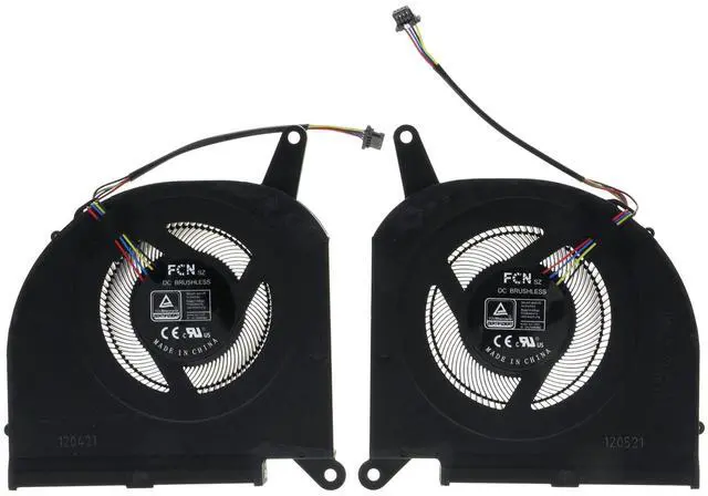 Main image of Replacement CPU+GPU Cooling Fan for Gigabyte Aorus 15G 15P 17G XB XC XD AERO 15 OLED XB XD RP75SA Aero 17 XA HDR XB WA FNGS FNGT DFSCK22D05883Q (9.9mm Thickness)