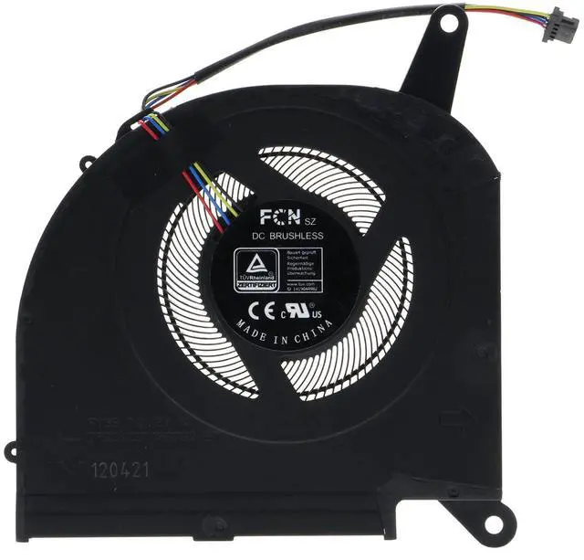 Alt view image 3 of 5 - Replacement CPU+GPU Cooling Fan for Gigabyte Aorus 15G 15P 17G XB XC XD AERO 15 OLED XB XD RP75SA Aero 17 XA HDR XB WA FNGS FNGT DFSCK22D05883Q (9.9mm Thickness)