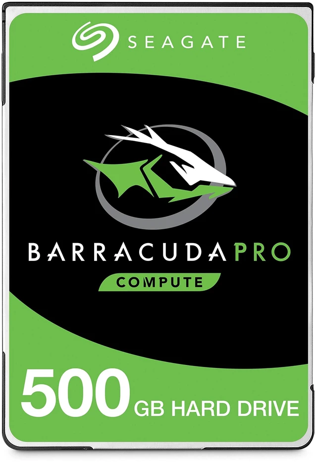 Main image of Seagate BarraCuda Pro 500GB Internal Hard Drive Performance HDD 2.5 Inch SATA 6Gb/s 7200 RPM 128MB Cache for Computer Desktop PC Laptop, Data Recovery Frustration Free Packaging (ST500LM034)