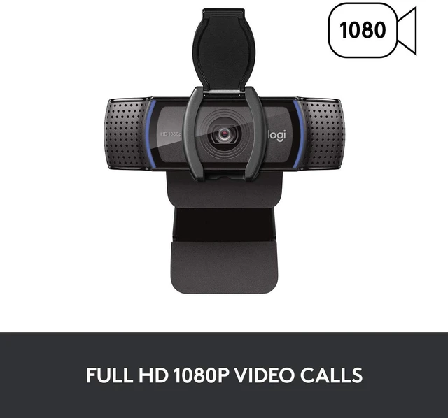 Alt view image 3 of 5 - Logitech C920S HD Pro Webcam Full 1080p/30fps Video Calling Clear Stereo