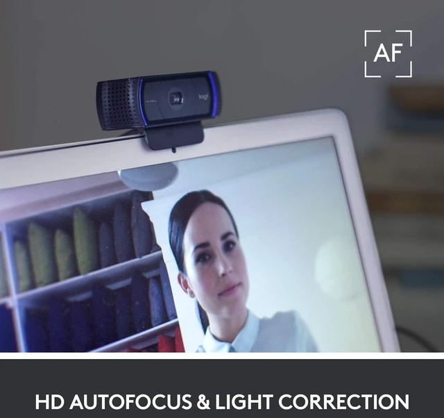 Alt view image 4 of 5 - Logitech C920S HD Pro Webcam Full 1080p/30fps Video Calling Clear Stereo
