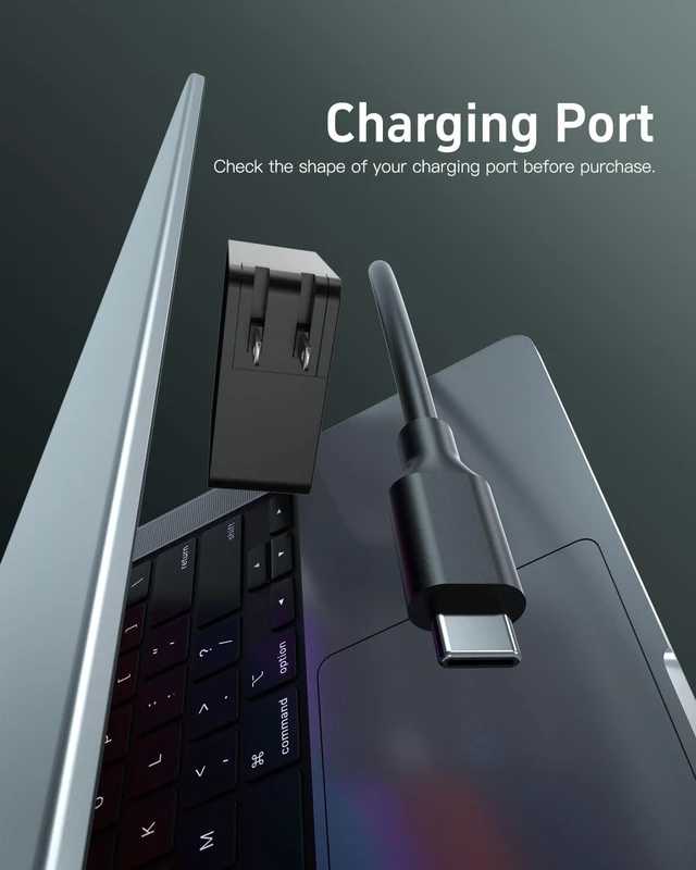 Alt view image 4 of 5 - Superer 65W USB-C Slim Charger for LG Gram 17" 16" 15" 14" Series Laptop