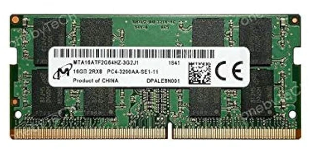 Main image of Micron 16GB 3200MHz SODIMM DDR4 Memory Module