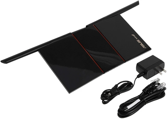 Alt view image 4 of 5 - ASUS RT-AX55 (AX1800) Dual Band WiFi 6 Extendable Router, Subscription-Free Network Security, Instant Guard, Parental Controls, Built-in VPN, AiMesh Compatible, Gaming & Streaming, Smart Home