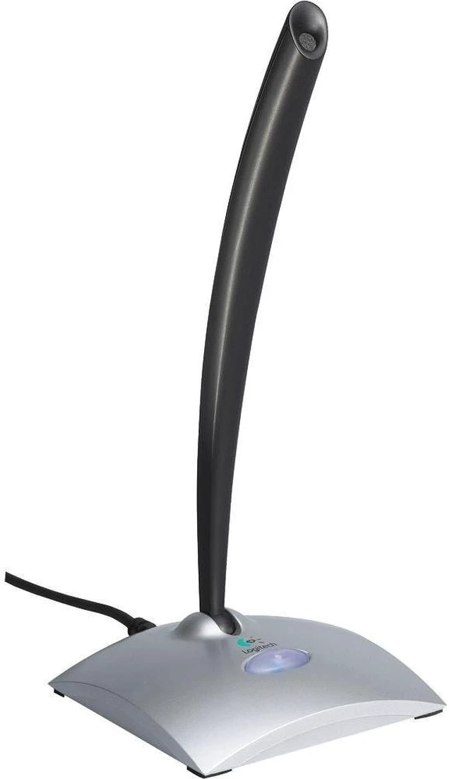 Main image of Logitech USB Desktop Microphone (Black/Silver)