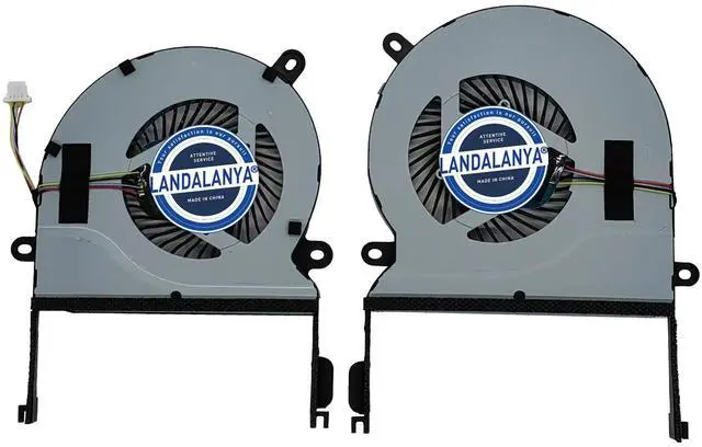 Main image of LANDALANYA Replacement New CPU and GPU Cooling Fan for ASUS ZenBook UX501 UX501J UX501JM UX501JW UX501VW N501JW Series 13NB03N1P14011 13NB03N1P13011 Fan