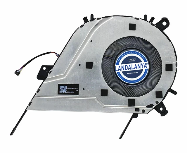 Alt view image 2 of 2 - LANDALANYA Replacement New CPU Cooling Fan for ASUS 14 UX435 U4800EGL Series 13NB0SA0T01111 BAPA1005R5HY006 DC5V 0.50A Fan