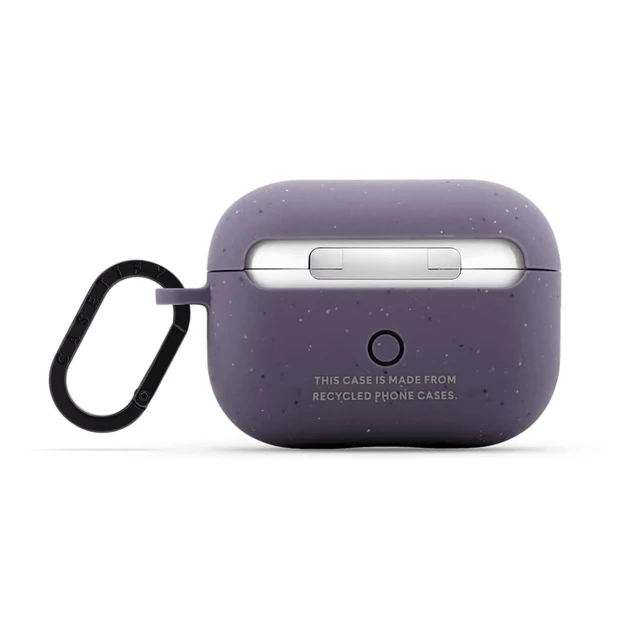 Alt view image 2 of 4 - CASETiFY Bounce Case for AirPods Pro 1/2 - Matte Deep Purple