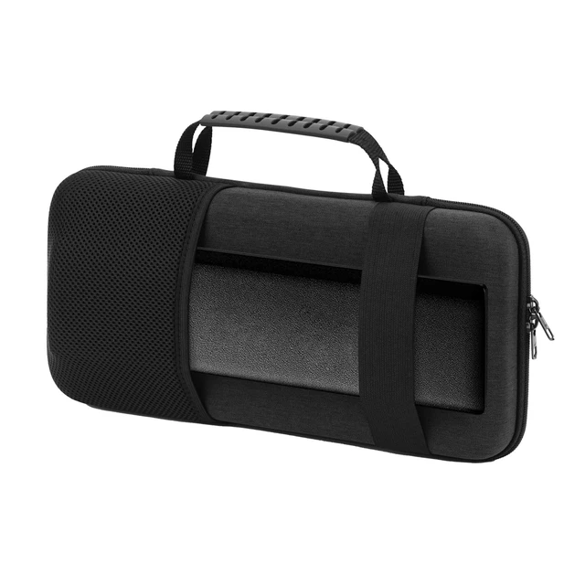Alt view image 3 of 5 - Geekria 75% 84-Key Keyboard Case, Hard Shell Travel Carrying Bag, Compatible with Keychron K2 HE, EPOMAKER x Aula F75, ASUS ROG Azoth Extreme 75/Falchion Ace 75 HE, Womier S K80 (Dark Gray)