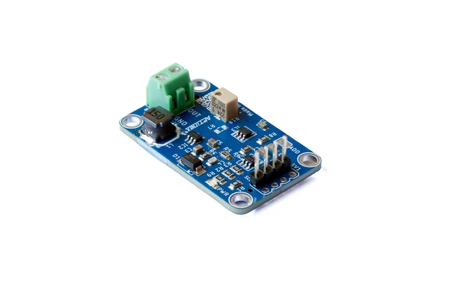 Alt view image 5 of 5 - Aptinex VoltPulse DA1C010BI 0-10V DAC Module with MCP4725 ^^ 12-Bit I2C Digital to Analog Converter with EEPROM, Boost Converter & Op-Amp ^^ Arduino, Raspberry Pi, PLC, Automation